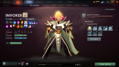 Legend I | MMR: 3119 - Behavior Score: 9356 | Anti Mage Persona | Latest Quartero's Curios Sets | Many Items | Fast Queue | Full Access