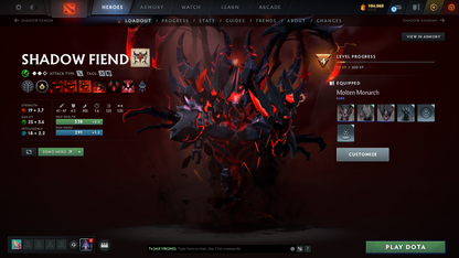 Legend I | MMR: 3119 - Behavior Score: 9356 | Anti Mage Persona | Latest Quartero's Curios Sets | Many Items | Fast Queue | Full Access