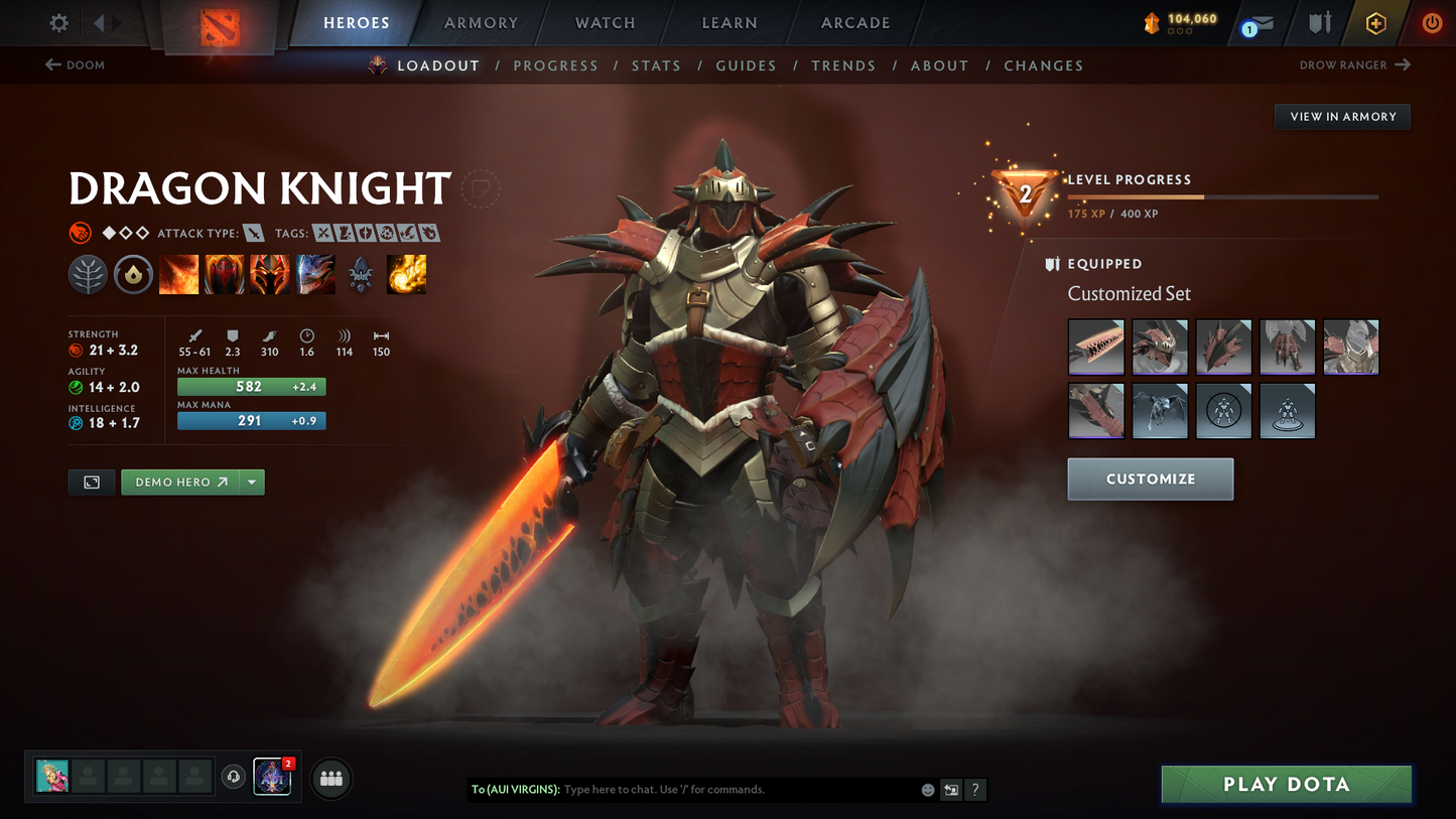 Legend I | MMR: 3119 - Behavior Score: 9356 | Anti Mage Persona | Latest Quartero's Curios Sets | Many Items | Fast Queue | Full Access