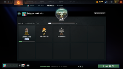 Archon III | MMR: 2759 - Behavior Score: 10586 | Mainpool | 1100+ Hours Played | Anti Mage Persona | Free Dota Plus Membership | Quartero's Curios Sets | Fast Queue | Full Access
