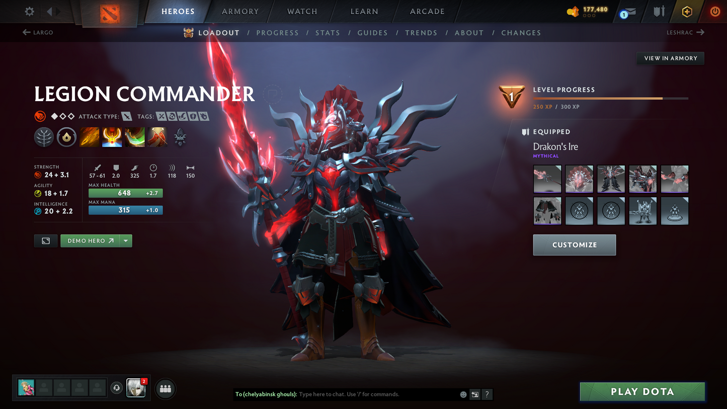 Archon III | MMR: 2759 - Behavior Score: 10586 | Mainpool | 1100+ Hours Played | Anti Mage Persona | Free Dota Plus Membership | Quartero's Curios Sets | Fast Queue | Full Access