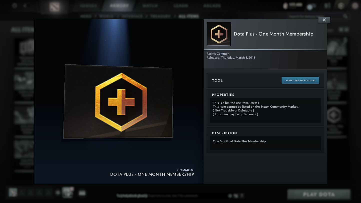 Archon III | MMR: 2759 - Behavior Score: 10586 | Mainpool | 1100+ Hours Played | Anti Mage Persona | Free Dota Plus Membership | Quartero's Curios Sets | Fast Queue | Full Access