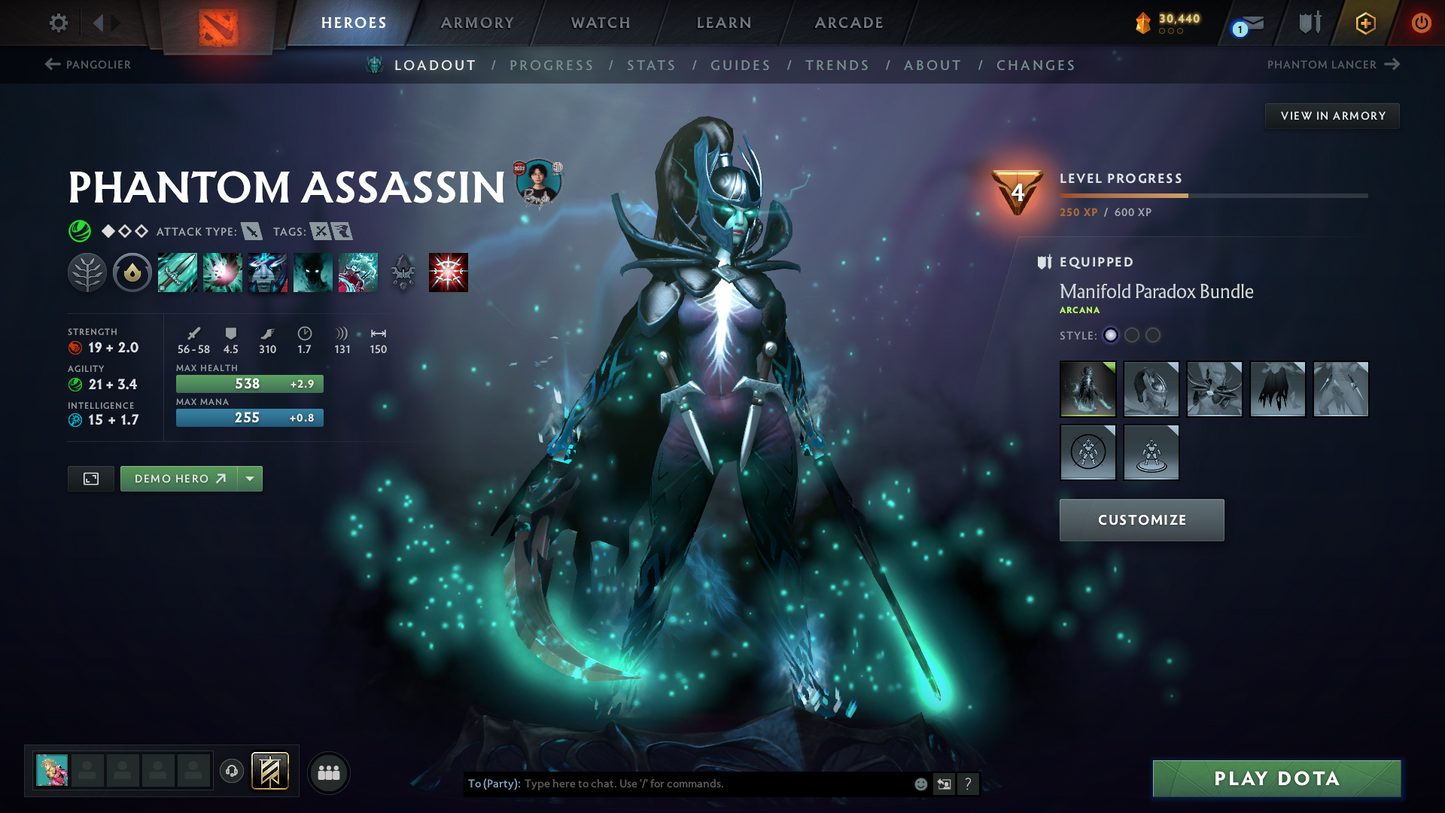 Crusader III | MMR: 1777 | Behavior: 10363 | Phantom Assassin Arcana | AM Persona | Latest Event Sets | Many Sets & Immortals | Mainpool | Fast Queue