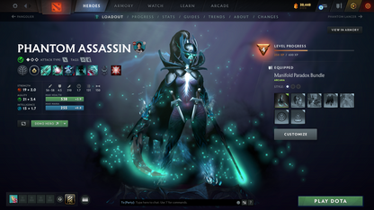 Crusader III | MMR: 1777 | Behavior: 10363 | Phantom Assassin Arcana | AM Persona | Latest Event Sets | Many Sets & Immortals | Mainpool | Fast Queue