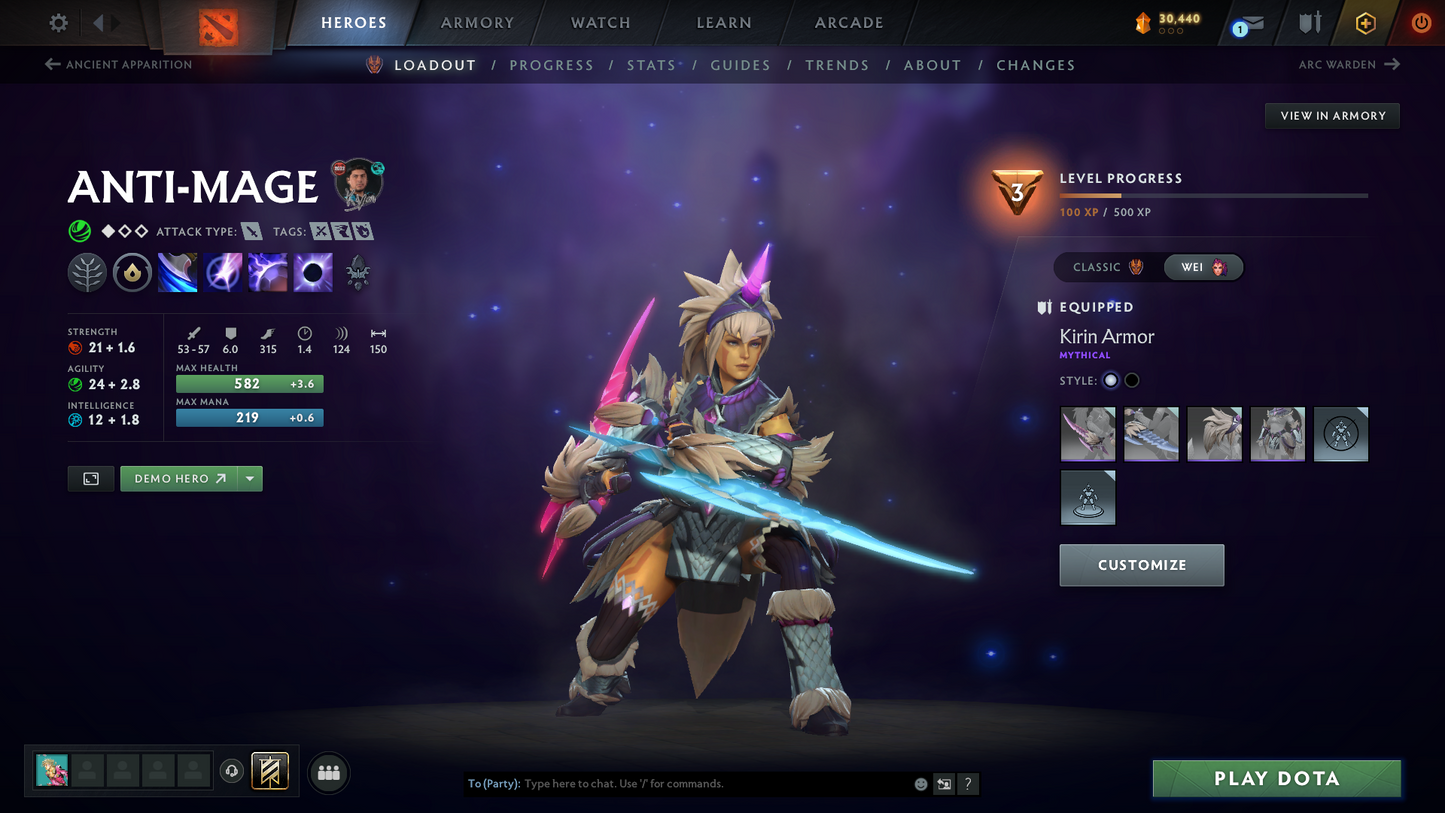 Crusader III | MMR: 1777 | Behavior: 10363 | Phantom Assassin Arcana | AM Persona | Latest Event Sets | Many Sets & Immortals | Mainpool | Fast Queue