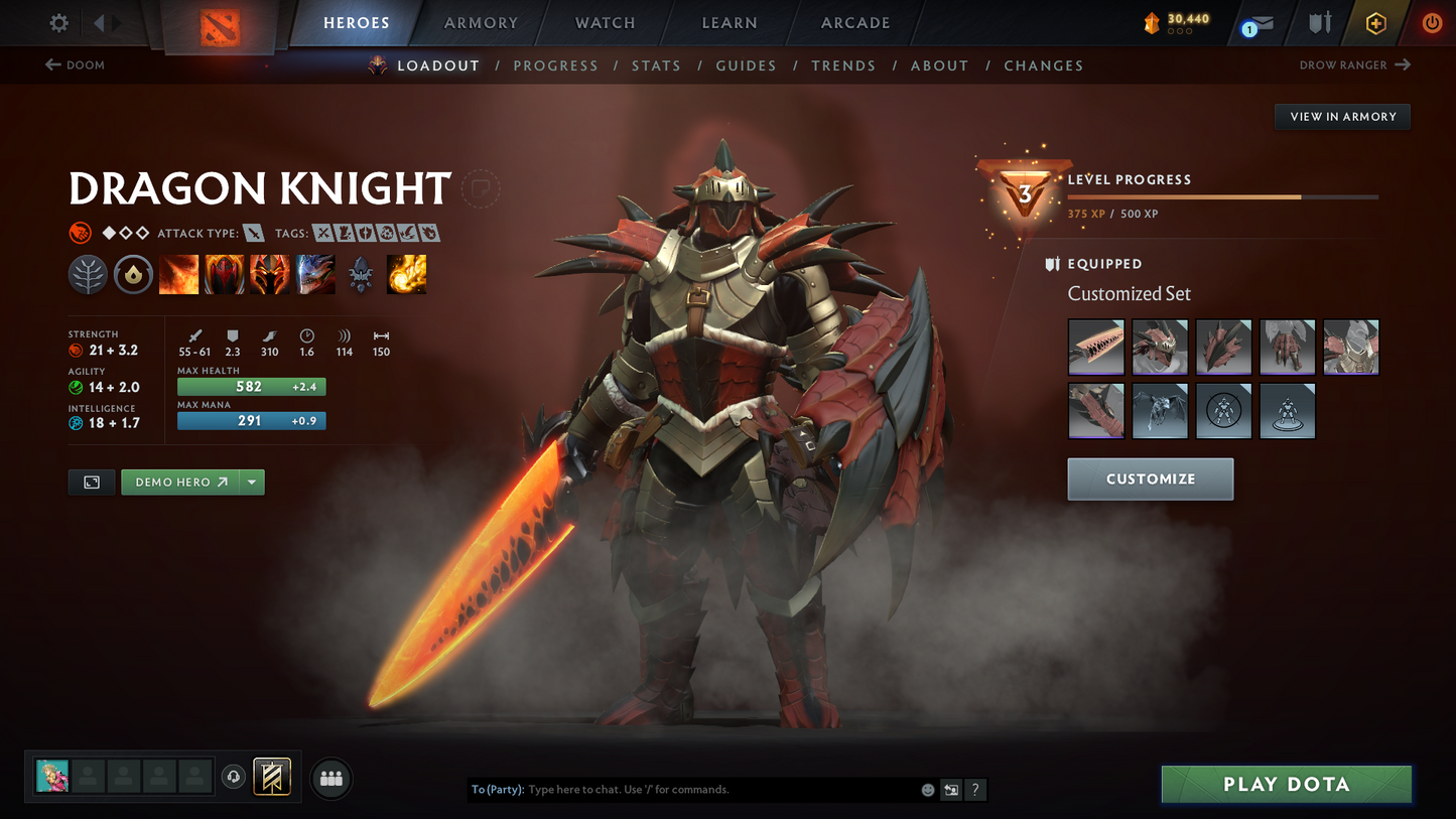 Crusader III | MMR: 1777 | Behavior: 10363 | Phantom Assassin Arcana | AM Persona | Latest Event Sets | Many Sets & Immortals | Mainpool | Fast Queue