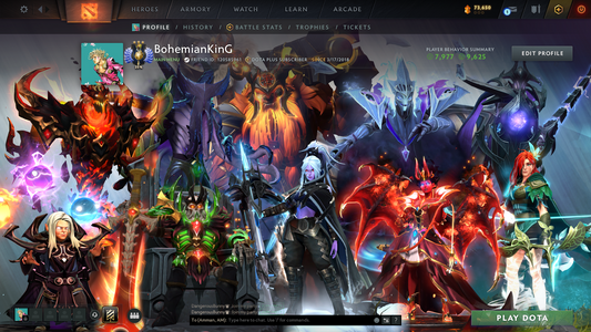 BATTLEPASS: TI8, TI9, TI10, TI11, NEMESTICE, AGHANIM - SEE DESCRIPTION! - DROW, ES, WK, QOP, WR, SPECTRE ARCANAS + LION'S GREEN HAND, AXE & TINY PRESTIGE | CACHES WORTH $1000+ | ALL PERSONAS | TERRAINS | SPECIAL COLLECTOR'S ACCOUNT