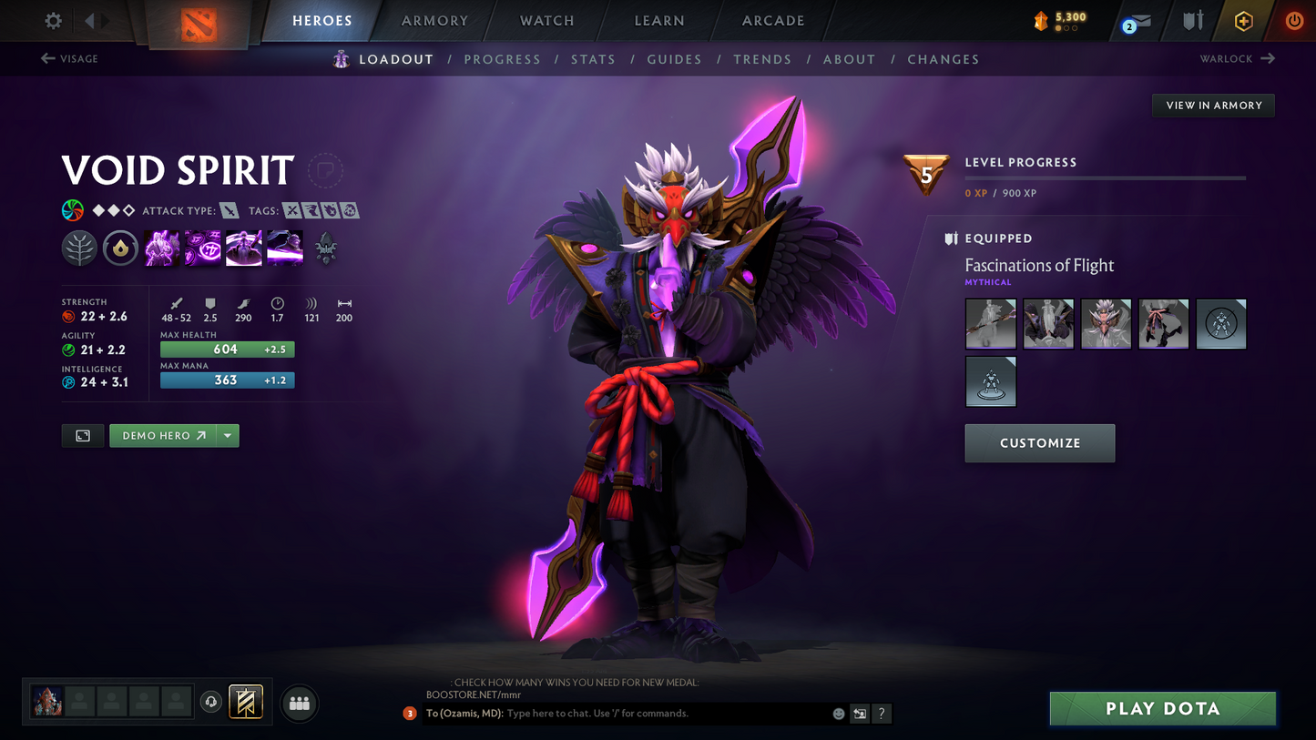Divine IV | MMR: 5169 | Behavior: 11033 | 3 Arcanas: SF, PA & Pudge | 2 Personas: AM & Mirana | 10th Anniversary Items | Mainpool | High Trophy Level | 2017 Account