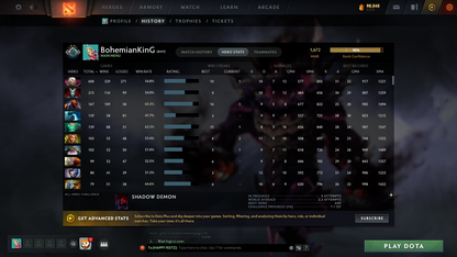 Crusader II | MMR: 1672 | Battlepass: TI10 | 4 Arcanas - Wraith King (Style 2), Windranger, Queen of Pain (Style 2 Unlocked) & Jugg | AM, Pudge Personas | Many Cache Sets | 2015 Account | 4,052 Matches Played | Complete Access