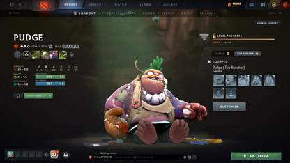 Crusader II | MMR: 1672 | Battlepass: TI10 | 4 Arcanas - Wraith King (Style 2), Windranger, Queen of Pain (Style 2 Unlocked) & Jugg | AM, Pudge Personas | Many Cache Sets | 2015 Account | 4,052 Matches Played | Complete Access