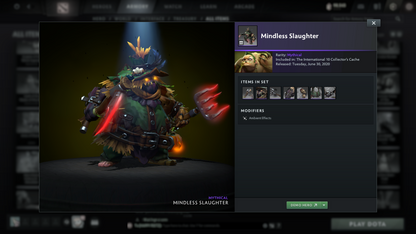 Crusader II | MMR: 1672 | Battlepass: TI10 | 4 Arcanas - Wraith King (Style 2), Windranger, Queen of Pain (Style 2 Unlocked) & Jugg | AM, Pudge Personas | Many Cache Sets | 2015 Account | 4,052 Matches Played | Complete Access