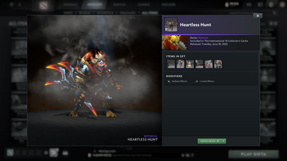 Crusader II | MMR: 1672 | Battlepass: TI10 | 4 Arcanas - Wraith King (Style 2), Windranger, Queen of Pain (Style 2 Unlocked) & Jugg | AM, Pudge Personas | Many Cache Sets | 2015 Account | 4,052 Matches Played | Complete Access