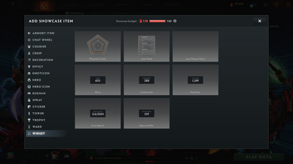 Legend III | MMR: 3409 | Behavior: 11550 | 3 Arcanas: Terrorblade, Pudge & Rubick | Anti Mage Persona | Many Rare Sets & Immortals | Mainpool | High Trophy Level | 1,421 Hours Played