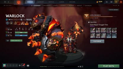 Ancient II | MMR: 3930 - Behavior: 11,139 | Arcanas: Juggernaut & Shadow Fiend | Super Rare Cache Sets & Items | 4,000+ Hours | Mainpool | Complete Access