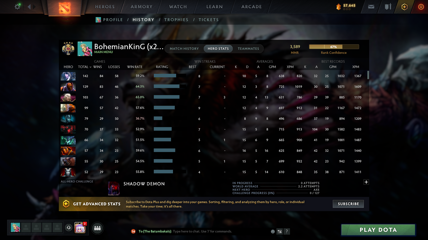 Legend IV | MMR: 3589 - Behavior: 9500 | Exclusive Arcana: Vengeful Spirit & PA | x29 MMR DD Tokens | AM Persona | Many Sets & Immortals | 3100+ Hours | Mainpool | Complete Access