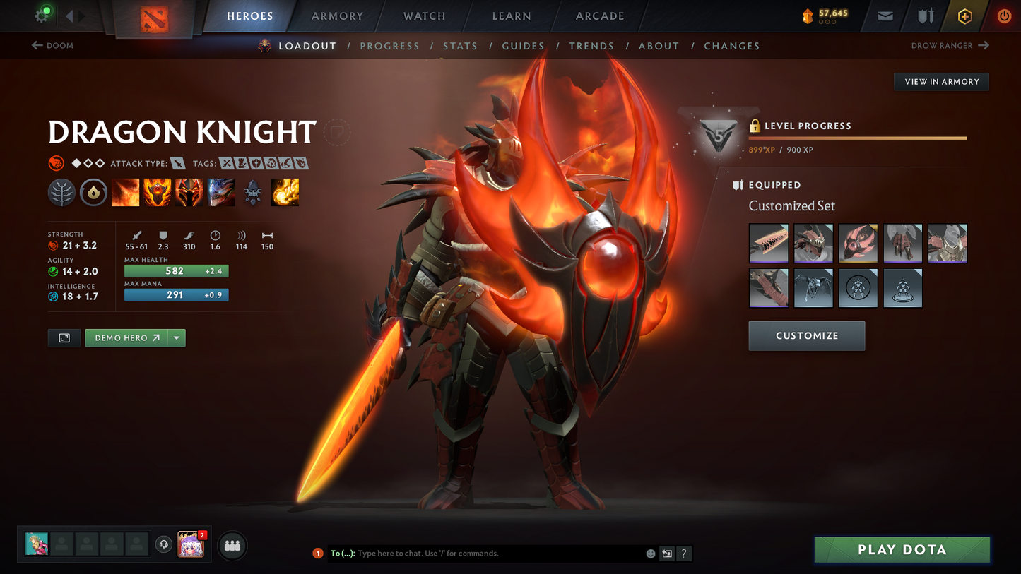 Legend IV | MMR: 3589 - Behavior: 9500 | Exclusive Arcana: Vengeful Spirit & PA | x29 MMR DD Tokens | AM Persona | Many Sets & Immortals | 3100+ Hours | Mainpool | Complete Access