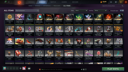 Legend IV | MMR: 3589 - Behavior: 9500 | Exclusive Arcana: Vengeful Spirit & PA | x29 MMR DD Tokens | AM Persona | Many Sets & Immortals | 3100+ Hours | Mainpool | Complete Access