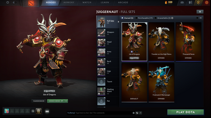 Archon I | MMR: 2502 - Behavior: 10176 | Pudge Arcana | Many Sets & Items | 1600+ Hours | Mainpool | Fast Queue | Complete Access