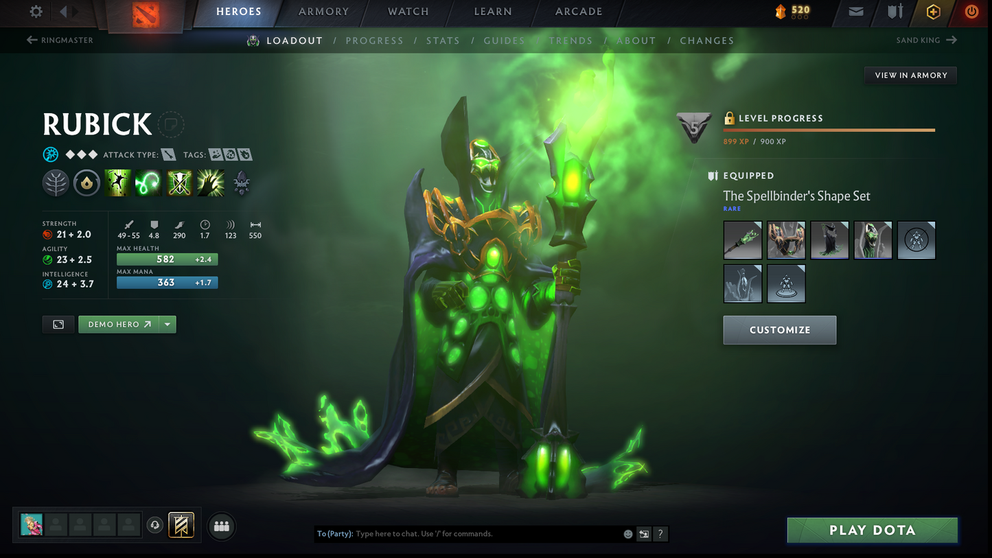 Archon I | MMR: 2502 - Behavior: 10176 | Pudge Arcana | Many Sets & Items | 1600+ Hours | Mainpool | Fast Queue | Complete Access