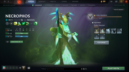 Archon I | MMR: 2502 - Behavior: 10176 | Pudge Arcana | Many Sets & Items | 1600+ Hours | Mainpool | Fast Queue | Complete Access