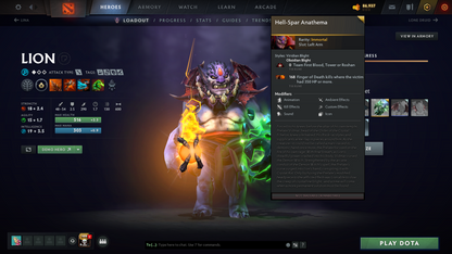 Crusader IV | MMR: 1988 | Battlepass: TI8+TI9 | Earthshaker & PA Arcanas | 3 Personas: Invoker, AM, Pudge | Lion's Green Hand | Axe & Tiny Prestige | 2 Terrains | Tons of Cache Sets | 2018 Account | Complete Access