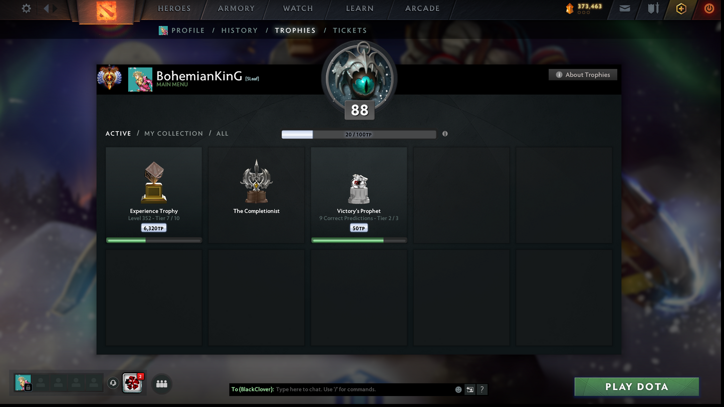 Immortal | MMR: 5988 - Behavior: 10241 | Arcanas: Juggernaut & Phantom Assassin | AM Persona | Super Rare Cache Sets & Items| Golden Immortals | 5,000+ Hours | Mainpool | Complete Access