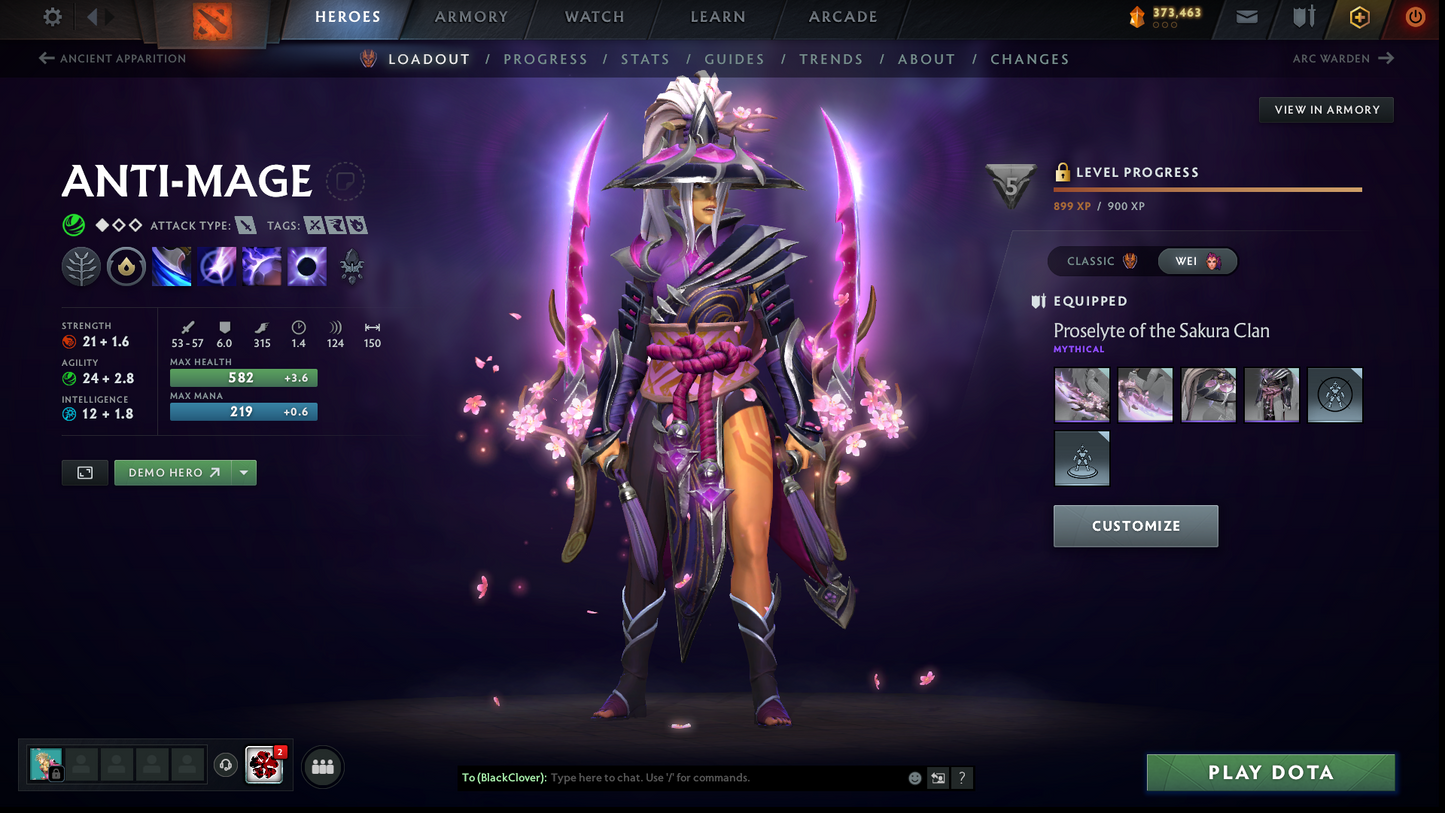 Immortal | MMR: 5988 - Behavior: 10241 | Arcanas: Juggernaut & Phantom Assassin | AM Persona | Super Rare Cache Sets & Items| Golden Immortals | 5,000+ Hours | Mainpool | Complete Access