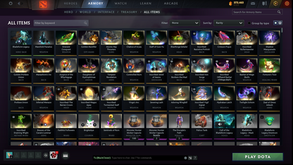 Immortal | MMR: 5988 - Behavior: 10241 | Arcanas: Juggernaut & Phantom Assassin | AM Persona | Super Rare Cache Sets & Items| Golden Immortals | 5,000+ Hours | Mainpool | Complete Access