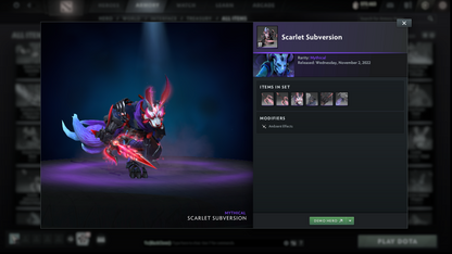 Immortal | MMR: 5988 - Behavior: 10241 | Arcanas: Juggernaut & Phantom Assassin | AM Persona | Super Rare Cache Sets & Items| Golden Immortals | 5,000+ Hours | Mainpool | Complete Access