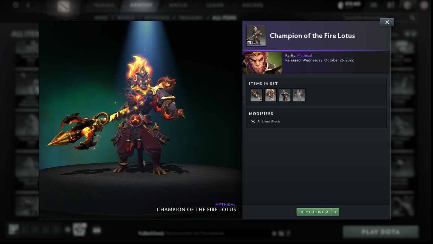 Immortal | MMR: 5988 - Behavior: 10241 | Arcanas: Juggernaut & Phantom Assassin | AM Persona | Super Rare Cache Sets & Items| Golden Immortals | 5,000+ Hours | Mainpool | Complete Access