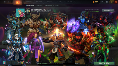Archon IV | MMR: 2789 | Behavior: 12000 | Juggernaut Arcana | AM Persona | Latest Event Sets | Many Items | Fast Queue