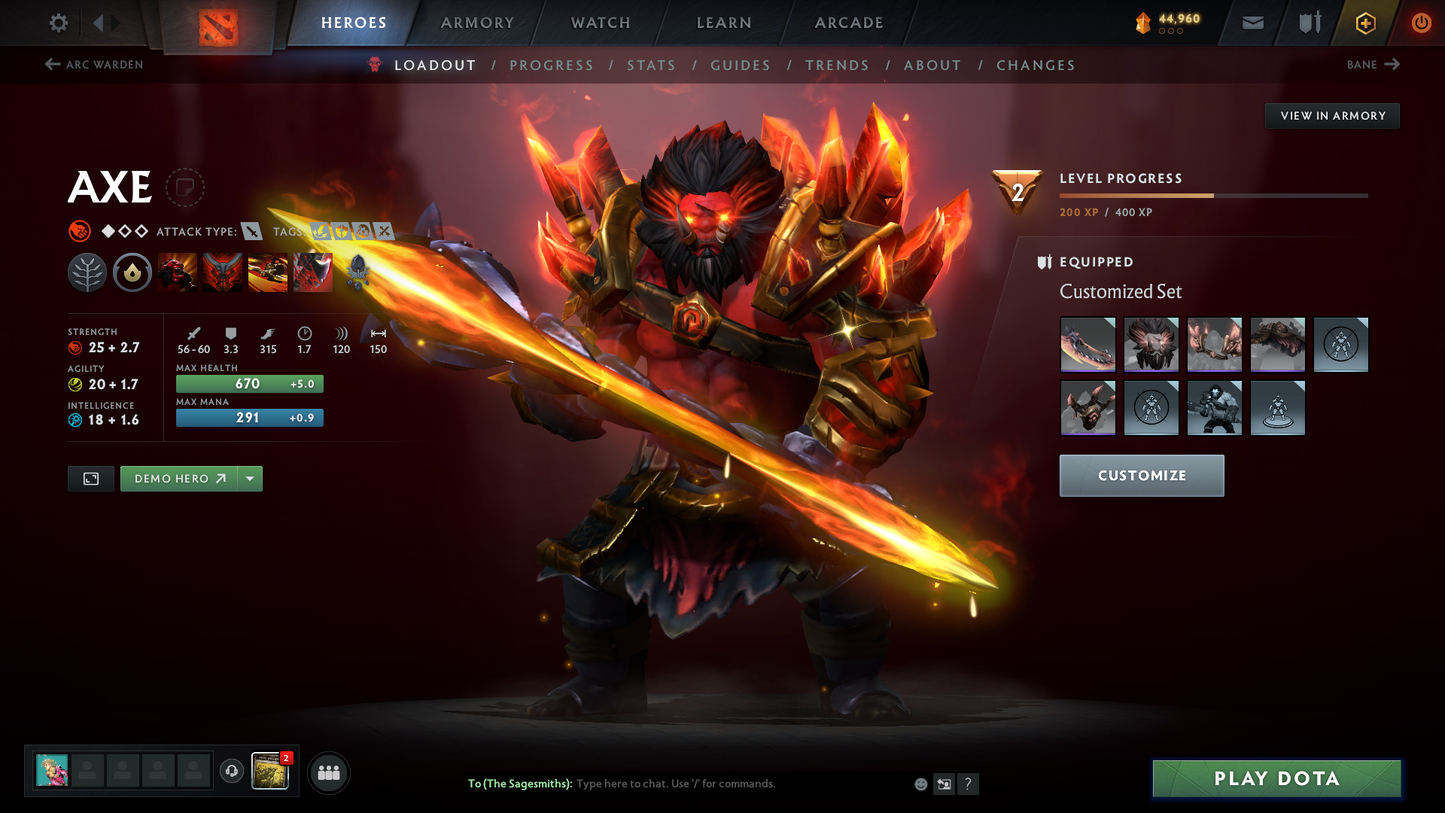 Archon IV | MMR: 2789 | Behavior: 12000 | Juggernaut Arcana | AM Persona | Latest Event Sets | Many Items | Fast Queue