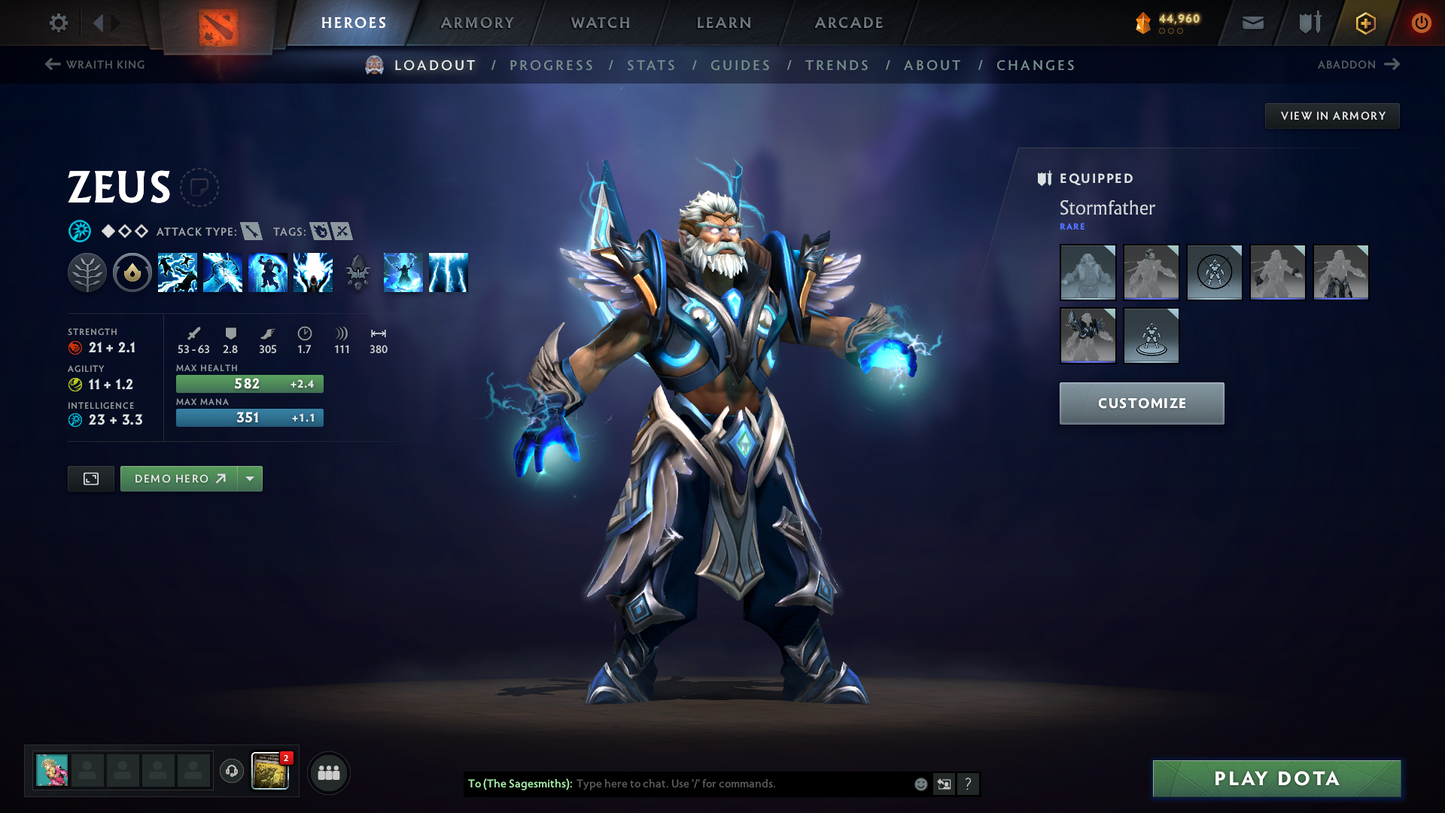 Archon IV | MMR: 2789 | Behavior: 12000 | Juggernaut Arcana | AM Persona | Latest Event Sets | Many Items | Fast Queue