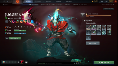 Crusader IV | MMR: 2070 - Behavior: 8194 | x93 MMR DD TOKENS | Juggernaut Arcana | 5 Personas: Pudge, AM, PA, Mirana & CM | Stacked with Rare Cache Sets & Items | 1 Month Free Dota Plus | Mainpool Fast Queue