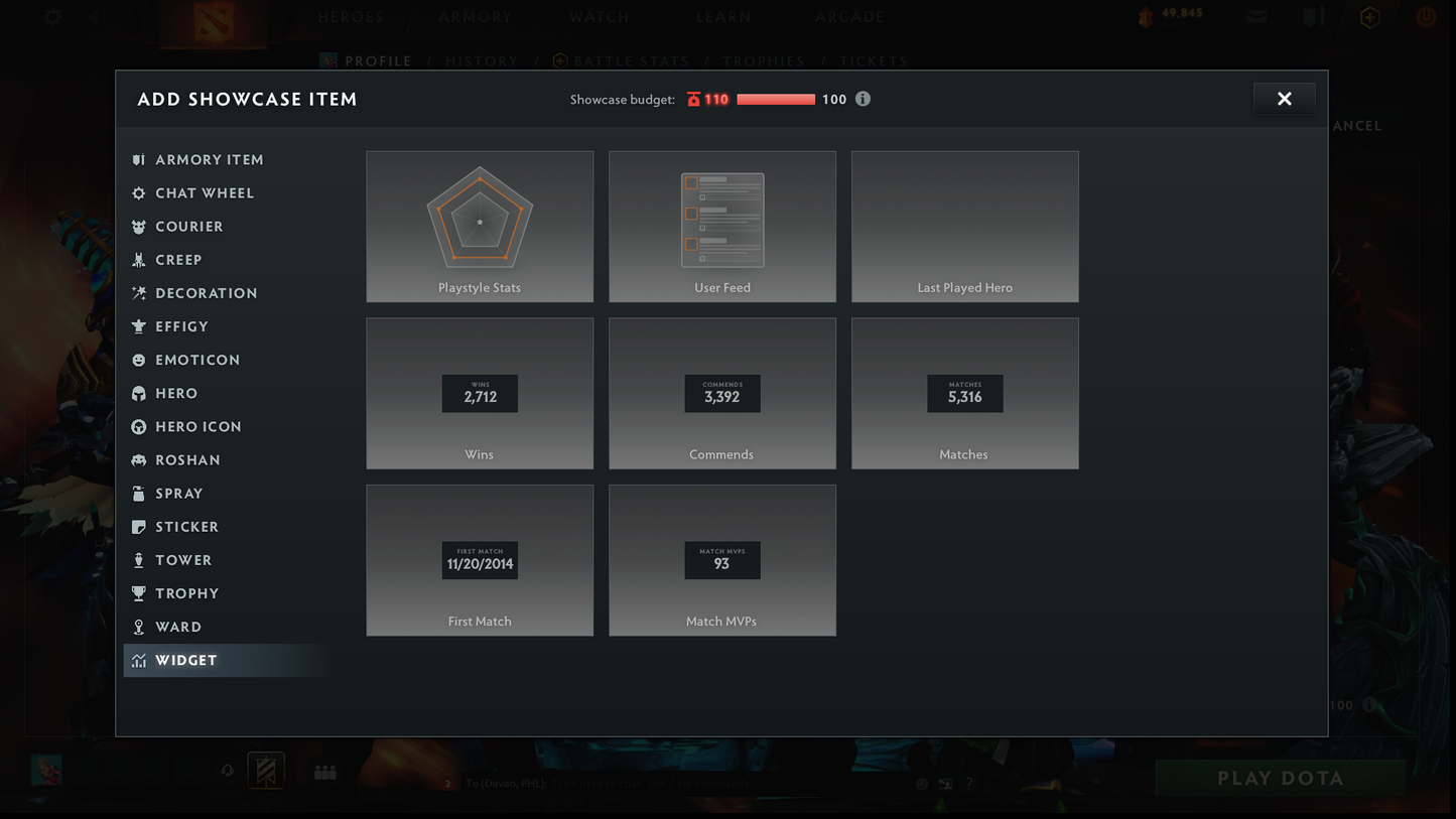 Legend I | MMR: 3027 | Battlepass: TI9 | Earthshaker Arcana | 5 Personas: PA, CM, Invoker, AM & Pudge | Axe & Tiny Prestige | Overgrown Empire Terrain | Tons of Cache Sets | 2014 Account | Complete Access