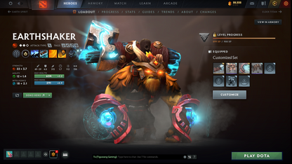 Guardian IV | MMR: 1219 - Behavior: 12000 | Phantom Assassin Arcana | AM Persona | 30+ Expensive Immortals | Stacked with Sets & Items | Mainpool | Fast Queue