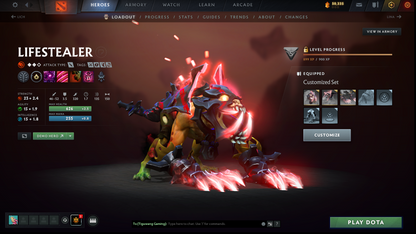 Guardian IV | MMR: 1219 - Behavior: 12000 | Phantom Assassin Arcana | AM Persona | 30+ Expensive Immortals | Stacked with Sets & Items | Mainpool | Fast Queue