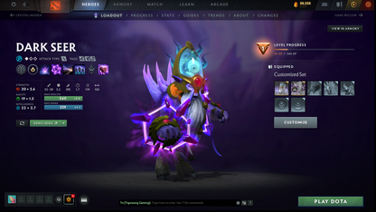 Guardian IV | MMR: 1219 - Behavior: 12000 | Phantom Assassin Arcana | AM Persona | 30+ Expensive Immortals | Stacked with Sets & Items | Mainpool | Fast Queue