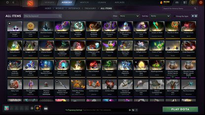 Guardian IV | MMR: 1219 - Behavior: 12000 | Phantom Assassin Arcana | AM Persona | 30+ Expensive Immortals | Stacked with Sets & Items | Mainpool | Fast Queue
