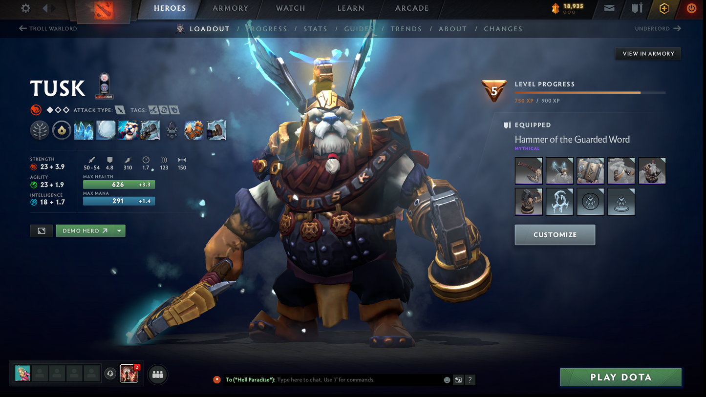 Archon IV | MMR: 2850 - Behavior: 11708 | 2 Arcanas: Juggernaut & Rubick | Mirana & CM Personas | Stacked with Rare Cache Sets & Items | Steam Lvl 42 | 1300+ Games | Mainpool | Fast Queue