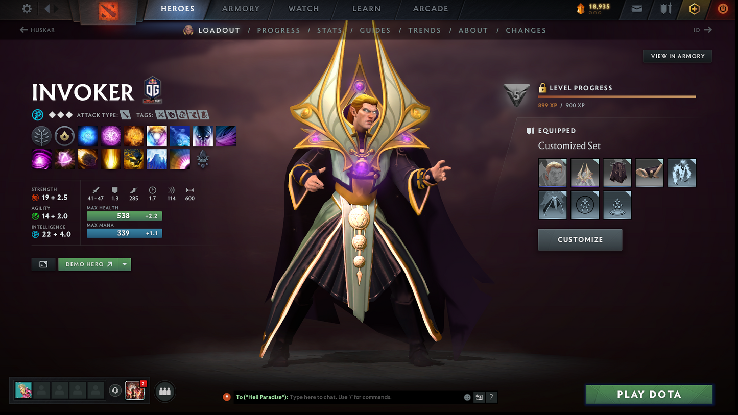 Archon IV | MMR: 2850 - Behavior: 11708 | 2 Arcanas: Juggernaut & Rubick | Mirana & CM Personas | Stacked with Rare Cache Sets & Items | Steam Lvl 42 | 1300+ Games | Mainpool | Fast Queue