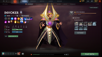 Archon IV | MMR: 2850 - Behavior: 11708 | 2 Arcanas: Juggernaut & Rubick | Mirana & CM Personas | Stacked with Rare Cache Sets & Items | Steam Lvl 42 | 1300+ Games | Mainpool | Fast Queue