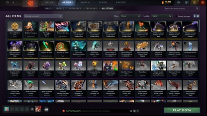 Archon IV | MMR: 2850 - Behavior: 11708 | 2 Arcanas: Juggernaut & Rubick | Mirana & CM Personas | Stacked with Rare Cache Sets & Items | Steam Lvl 42 | 1300+ Games | Mainpool | Fast Queue