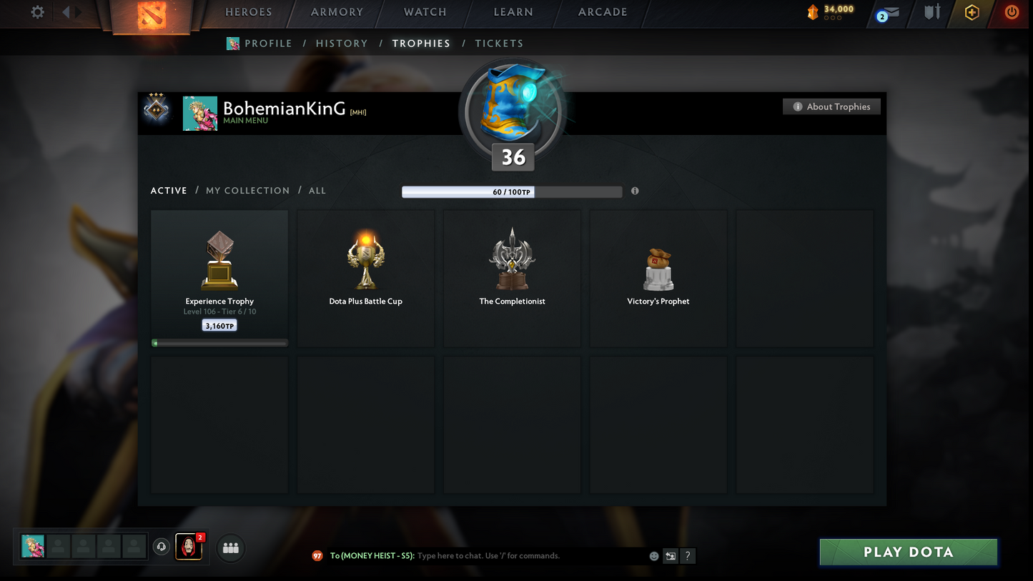 Guardian III | MMR: 1019 - Behavior: 8975 | AM Persona | Fast Queue | 2018 Account | Mainpool | Complete Access
