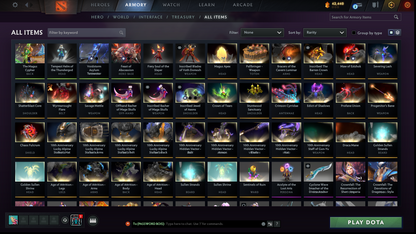 Divine I | MMR: 4740 | Battlepass: TI11 | 6 Arcanas: Razor, Zeus, Lina, Rubick, Pudge & Legion | 5 Personas: PA, CM, Invoker, AM & Mirana | Primal Prestige | Tons of Cache Sets & Items | Fully Stacked Account from 2016 | Complete Access