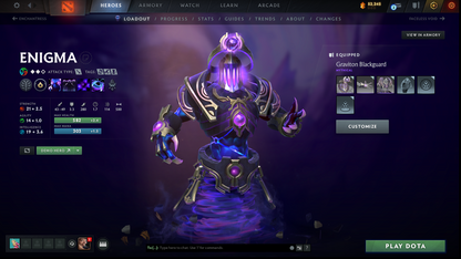 Divine IV | MMR: 5210 | Behavior: 11830 | 3 Arcanas: Shadow Fiend, Crystal Maiden & Terrorblade | 2 Personas: AM & Mirana | Rare Cache Sets & Items | Complete 10th Anniversary | Mainpool | High Trophy Level | 2000+ Hours