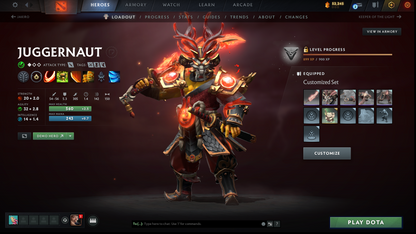 Divine IV | MMR: 5210 | Behavior: 11830 | 3 Arcanas: Shadow Fiend, Crystal Maiden & Terrorblade | 2 Personas: AM & Mirana | Rare Cache Sets & Items | Complete 10th Anniversary | Mainpool | High Trophy Level | 2000+ Hours