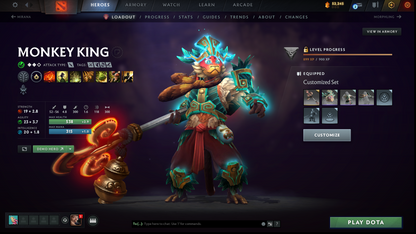 Divine IV | MMR: 5210 | Behavior: 11830 | 3 Arcanas: Shadow Fiend, Crystal Maiden & Terrorblade | 2 Personas: AM & Mirana | Rare Cache Sets & Items | Complete 10th Anniversary | Mainpool | High Trophy Level | 2000+ Hours