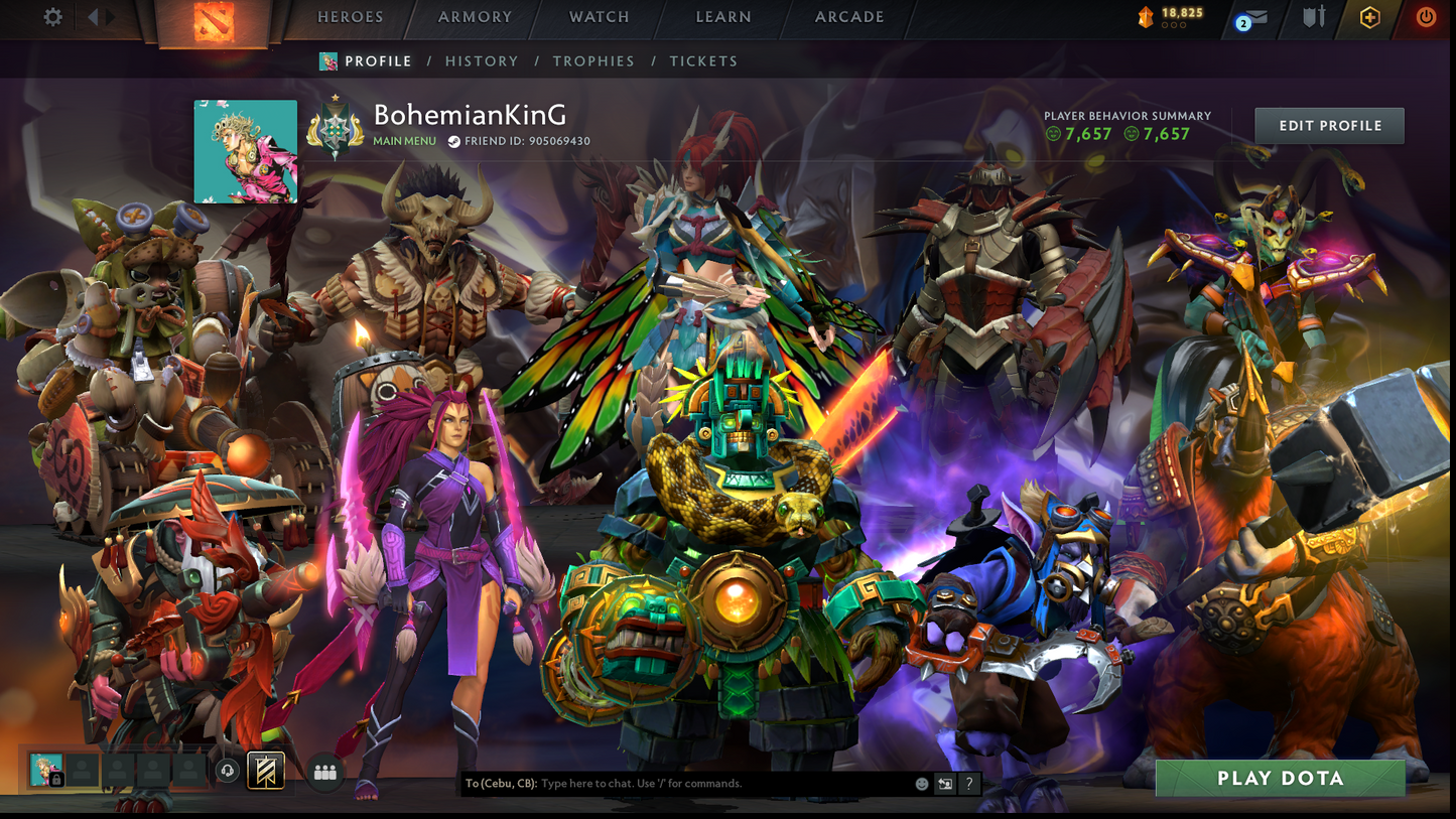 Archon I | MMR: 2267 - Behavior: 7657 | 1000+ Matches | AM Persona | Latest Sets | Mainpool | Fast Queue | 2018 Account