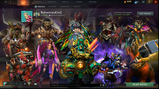 Archon I | MMR: 2267 - Behavior: 7657 | 1000+ Matches | AM Persona | Latest Sets | Mainpool | Fast Queue | 2018 Account